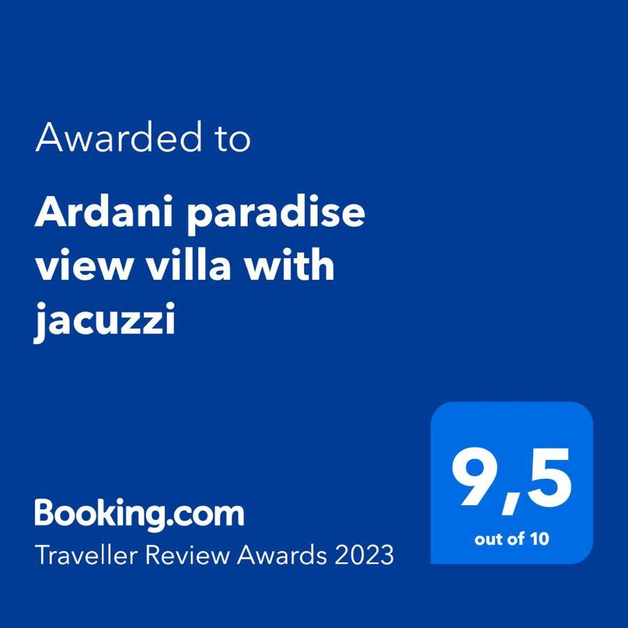 Ardani Paradise View Villa With Jacuzzi Амупи Экстерьер фото